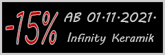 Infinity Keramik -15%!